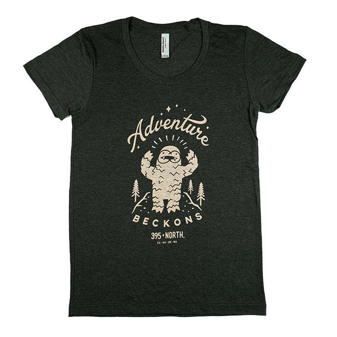 Mountain Yeti Women's - Adventure Beckons T-shirt