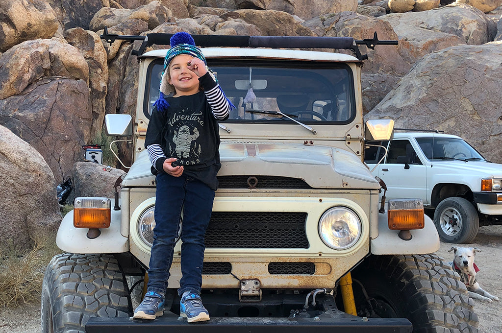 Mountain Yeti Kids- Adventure Beckons T-shirt - Kid's
