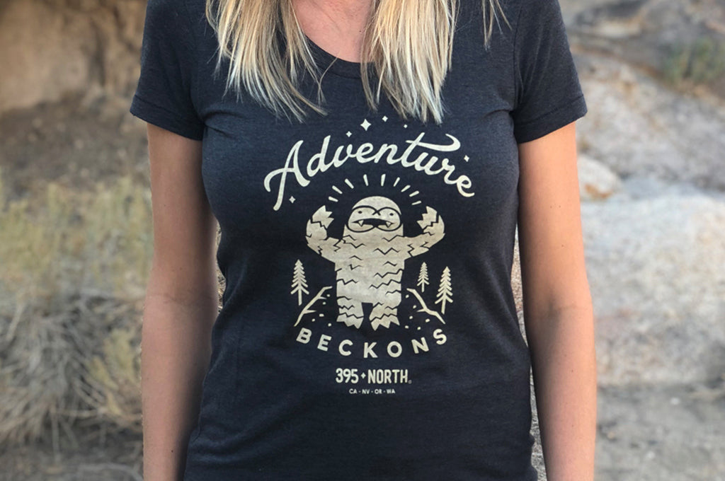Mountain Yeti Women's - Adventure Beckons T-shirt